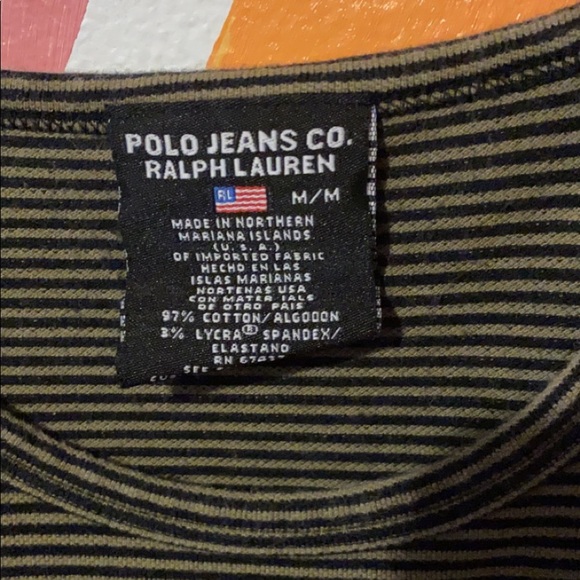 Polo striped top - Picture 2 of 2